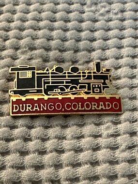 Durango Colorado Train Engine Pin